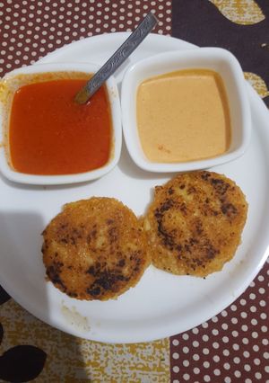 A picture of Navratre special thali.