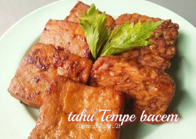 Tahu Tempe bacem