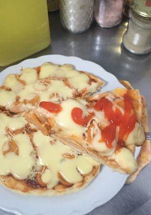 Foto resep Pizza Teflon Takaran Sendok (PLUS tips & tricks)