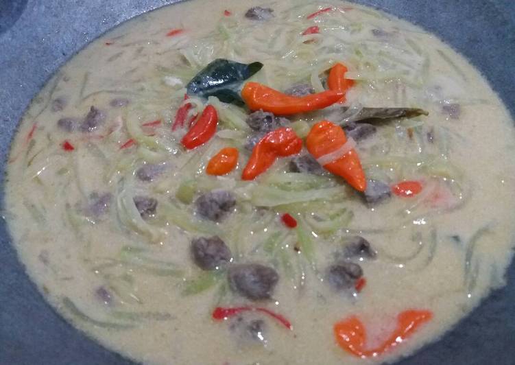 Sambal Goreng Labu Siam Ati