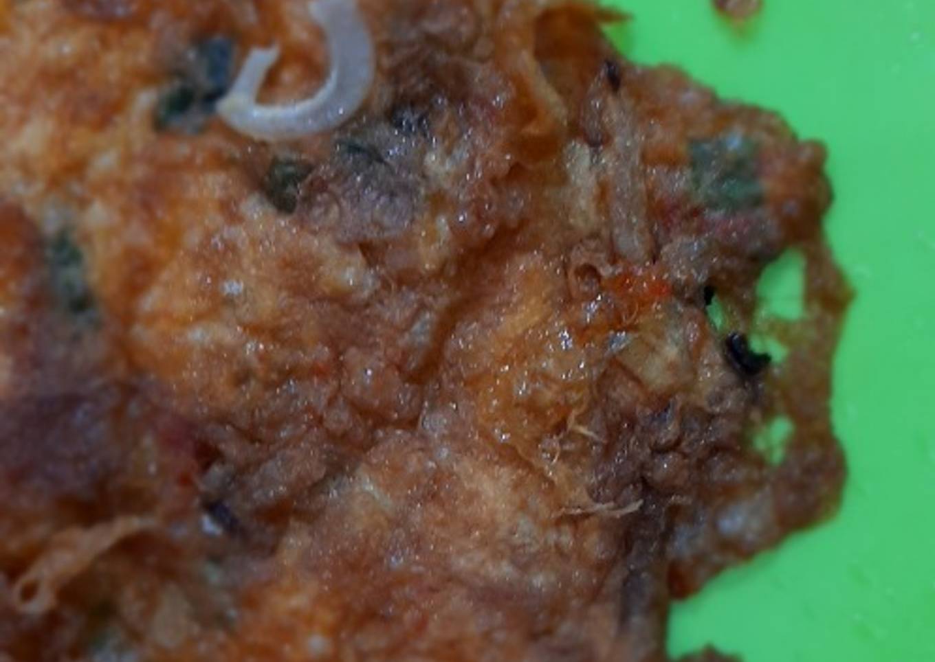 Telur dadar kentang iris ala kampung