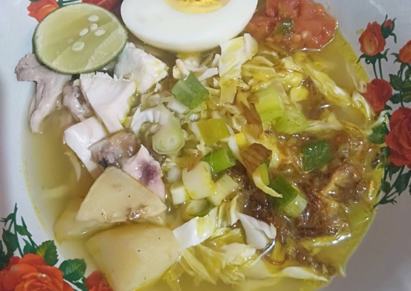 Bagaimana Menyiapkan Soto Surabaya homemade, Enak