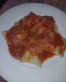 Raviolones caseros (calabaza y queso)