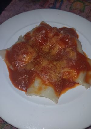 Una foto de Raviolones caseros (calabaza y queso)