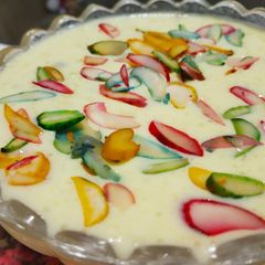 A picture of Gobind bhog Rice Kheer.