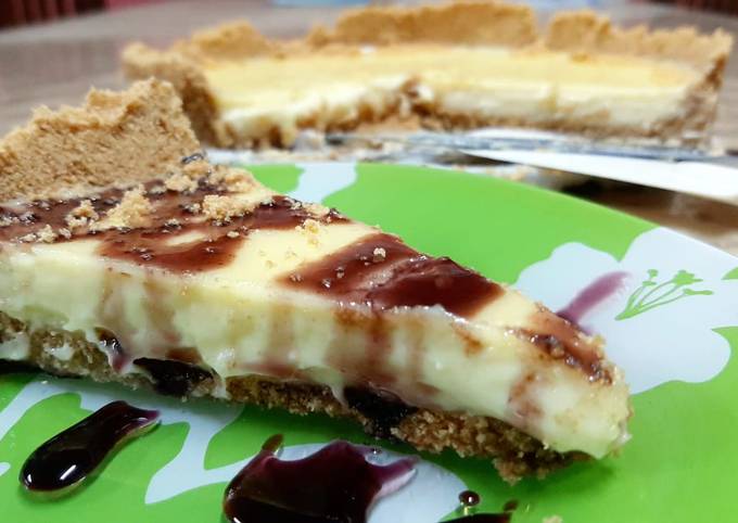 Recipe of Perfect Cheese cake (blueberry)