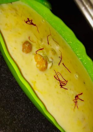 নলেন গুড় আর গোবিন্দভোগ চালের পায়েস (nolen gur ar gobindo bhog chaler payesh recipe in bengali) রেসিপির প্রধান ছবি