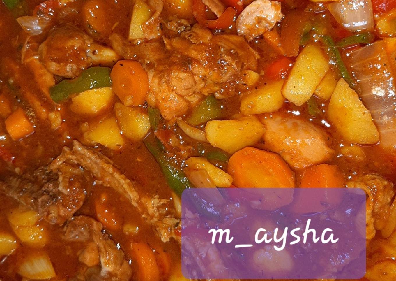 Potatoe chicken soup