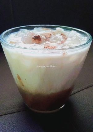 Foto resep Es susu Milo