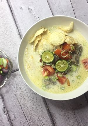Foto resep SOTO BETAWI SANTAN SUSU - soto betawi asli