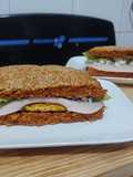 Carrot Bread Sandwich (Air Fryer)