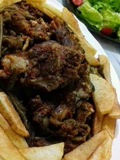 صورة لوصفة لوبيا خضراء باللحم 🍖🍖