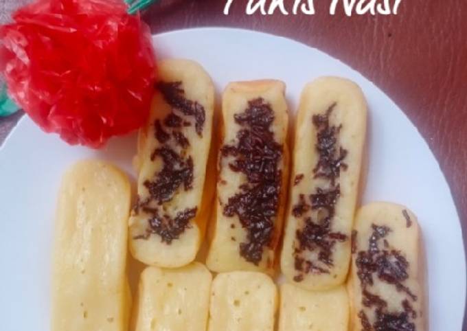 Langkah Mudah untuk Membuat #111 Pukis Nasi (sisa semalam) Anti Gagal