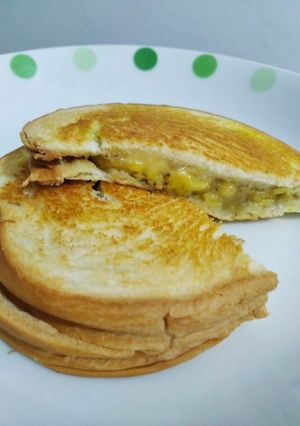 Foto resep Sandwich Pisang