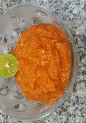 Foto resep 9. Sambel terasi giling blender