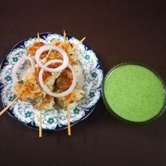 A picture of Chicken malai tikka.