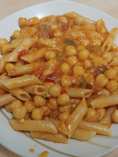 Una foto de Garbanzos al estilo de Alentejo en thermomix