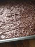 Brownie de avena sin huevo