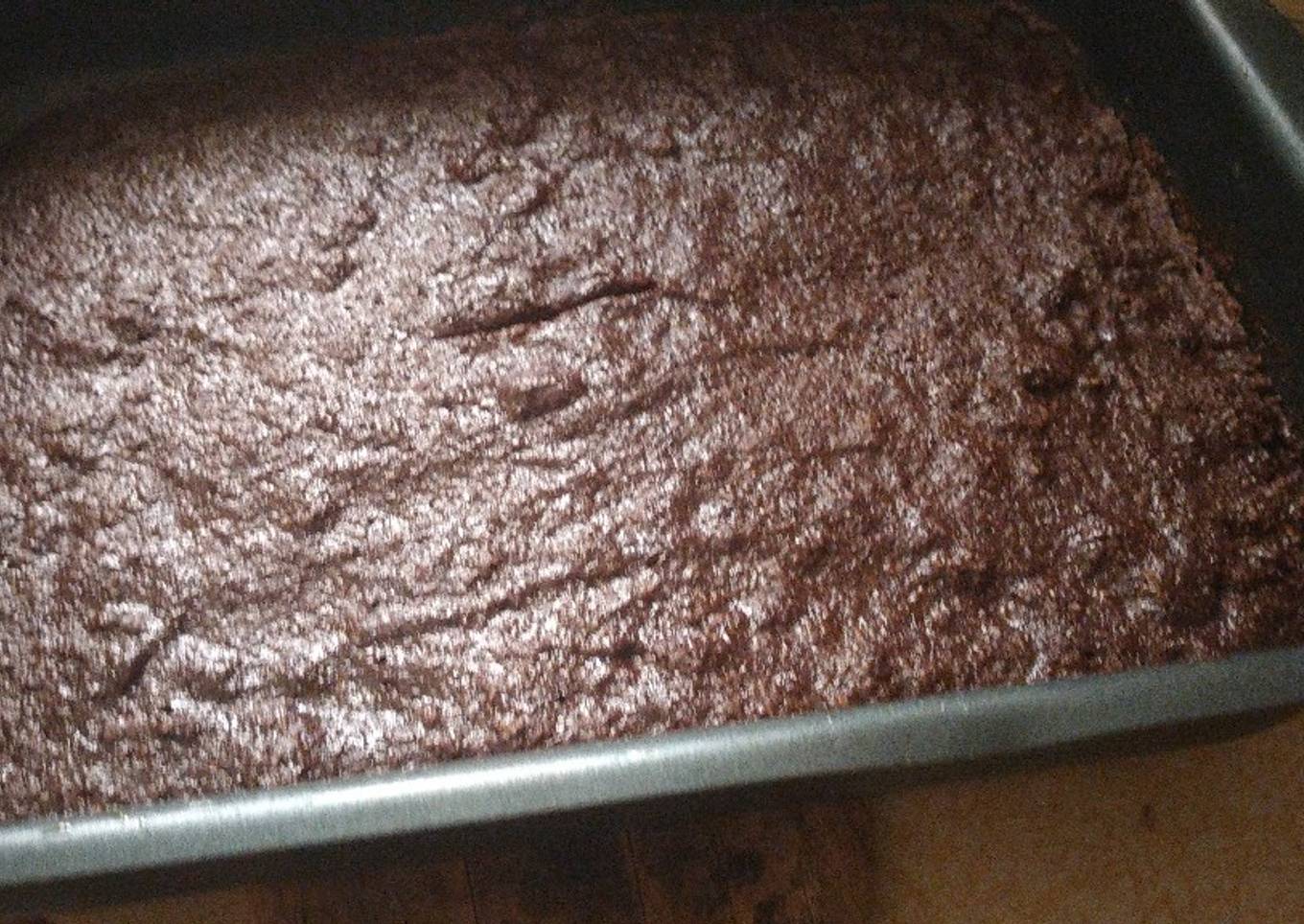 Brownie de avena sin huevo