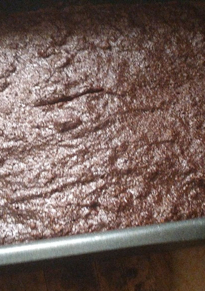 Una foto de Brownie de avena sin huevo