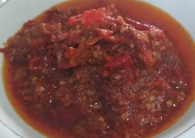 Sambel bawang ala Bu Rudi