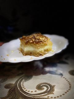 صورة لوصفة بسبوسه لذيذه
