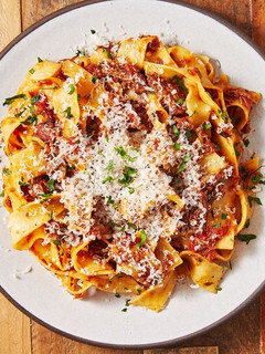 A picture of Beef ragu.
