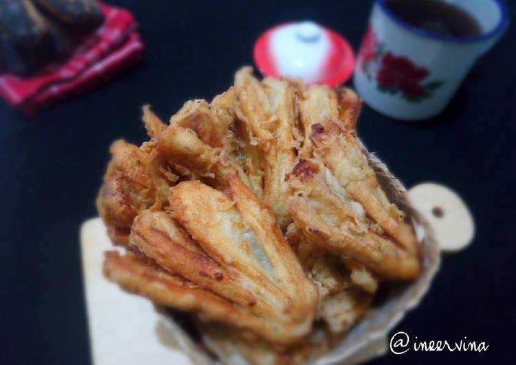 Mudah Cepat Memasak Pisang goreng kipas Ala Rumahan