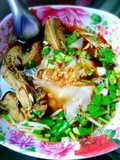 ก๋วยเตี๋ยวเป็ด(พะโล้)ย่าง