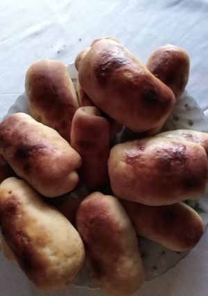 صورة لوصفة فطائر هشه بحشوة الزيتون