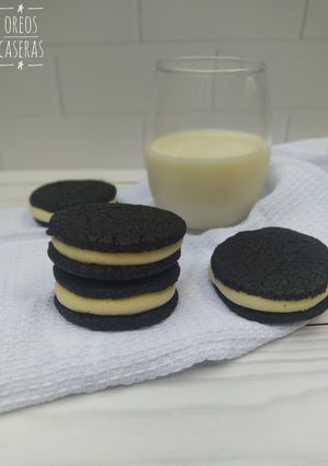 Una foto de Oreos caseras