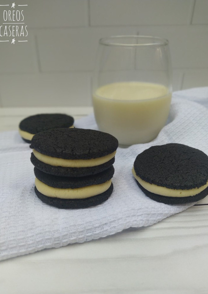 Una foto de Oreos caseras