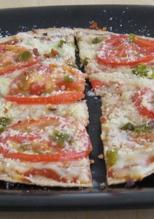 Una foto de Pizza en la sartén