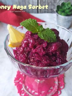 Foto resep Honey Lemon Naga Sorbet