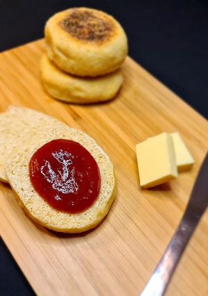 English muffin recept fotója