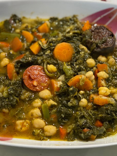 Una foto de Garbanzos con espinacas Thermomix TM31
