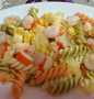 Receta Ensalada de pasta tropical  que Muy delicioso