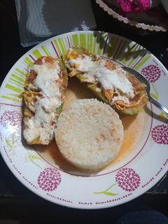 Una foto de Calabacitas rellenas