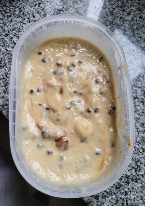 Una foto de Helado de banana split