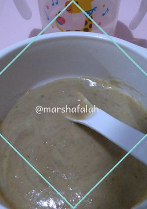 Foto resep Ubi + Daging + Salmon + Sumsum (Mpasi 8 bulan 4 bintang)