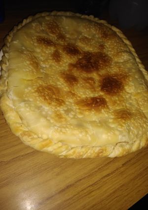 Una foto de Tarta de pollo y choclo