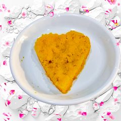 A picture of Mogar Moong Dal Halwa.
