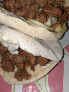 Una foto de Kebab casero