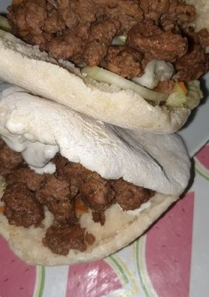Una foto de Kebab casero