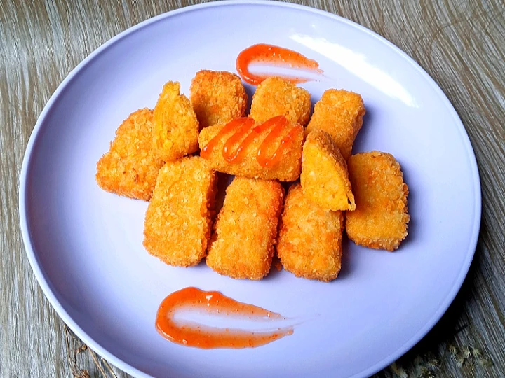 Cara Sederhana Menyiapkan Resep  Nugget Ayam Wortel Simple yang Menggugah Selera, Bikin Ketagihan