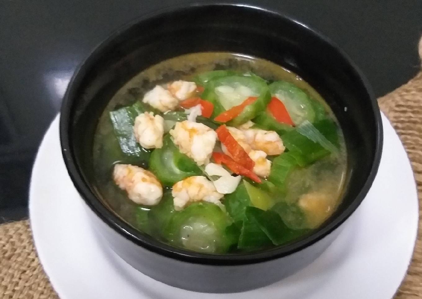 Sayur Lopang Udang
