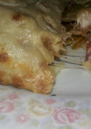 صورة لوصفة كريب بشاورما الدجاج