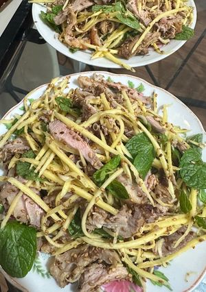 Hình của món Tái Vịt.