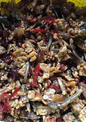 Foto resep Orek tempe teri kacang