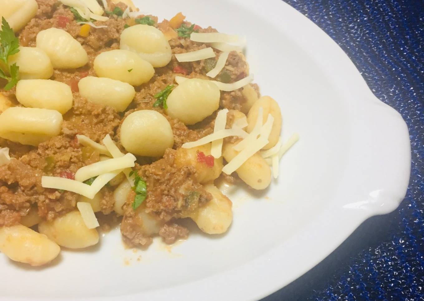 Salsa boloñesa para acompañar Ñoquis!